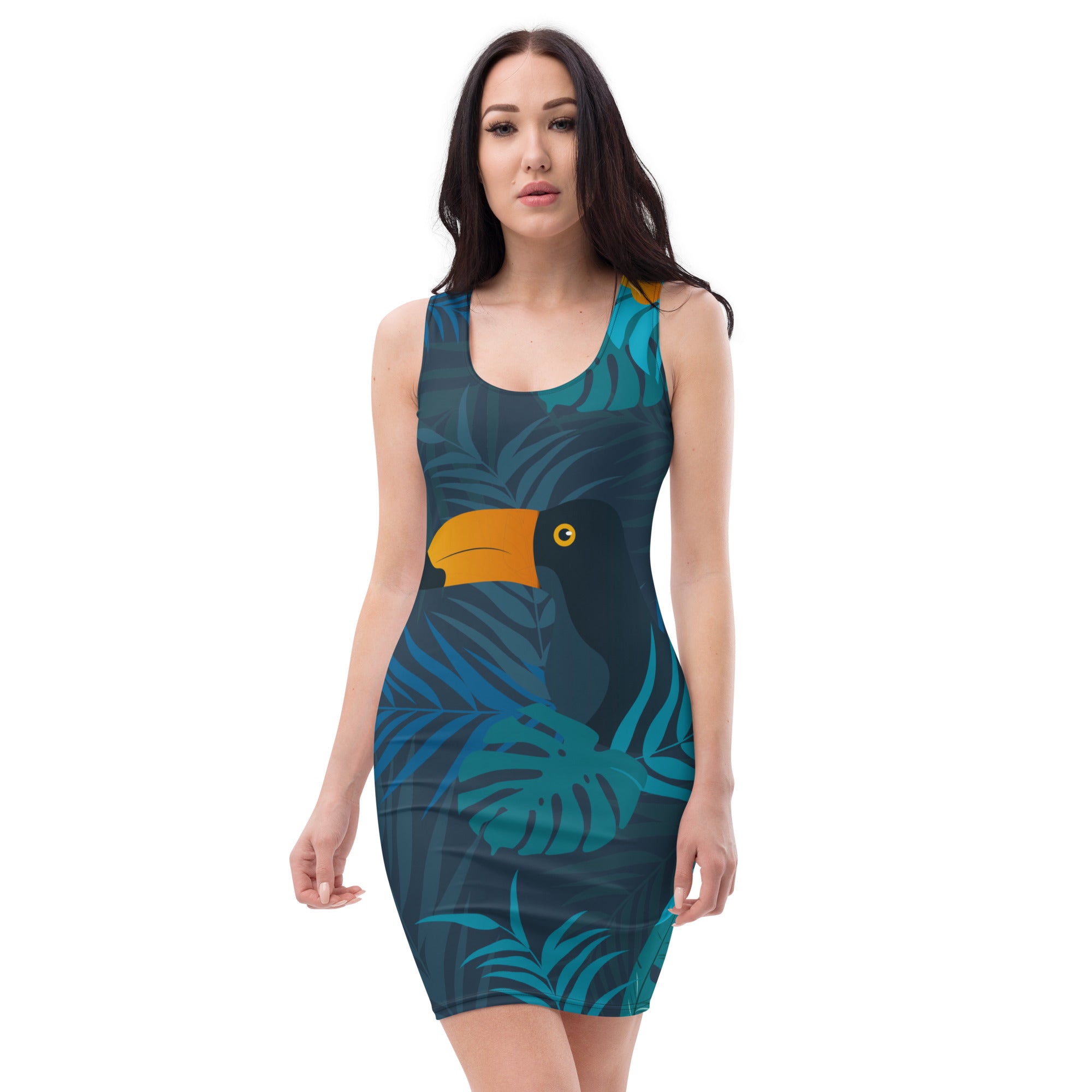 Spring Dress | Tropical Pattern 4