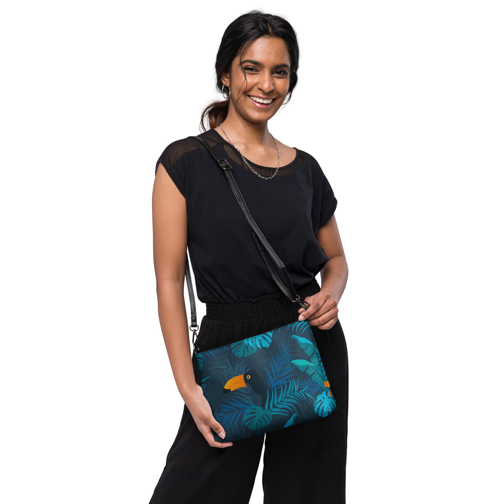 Crossbody Bag | Tropical Pattern 4