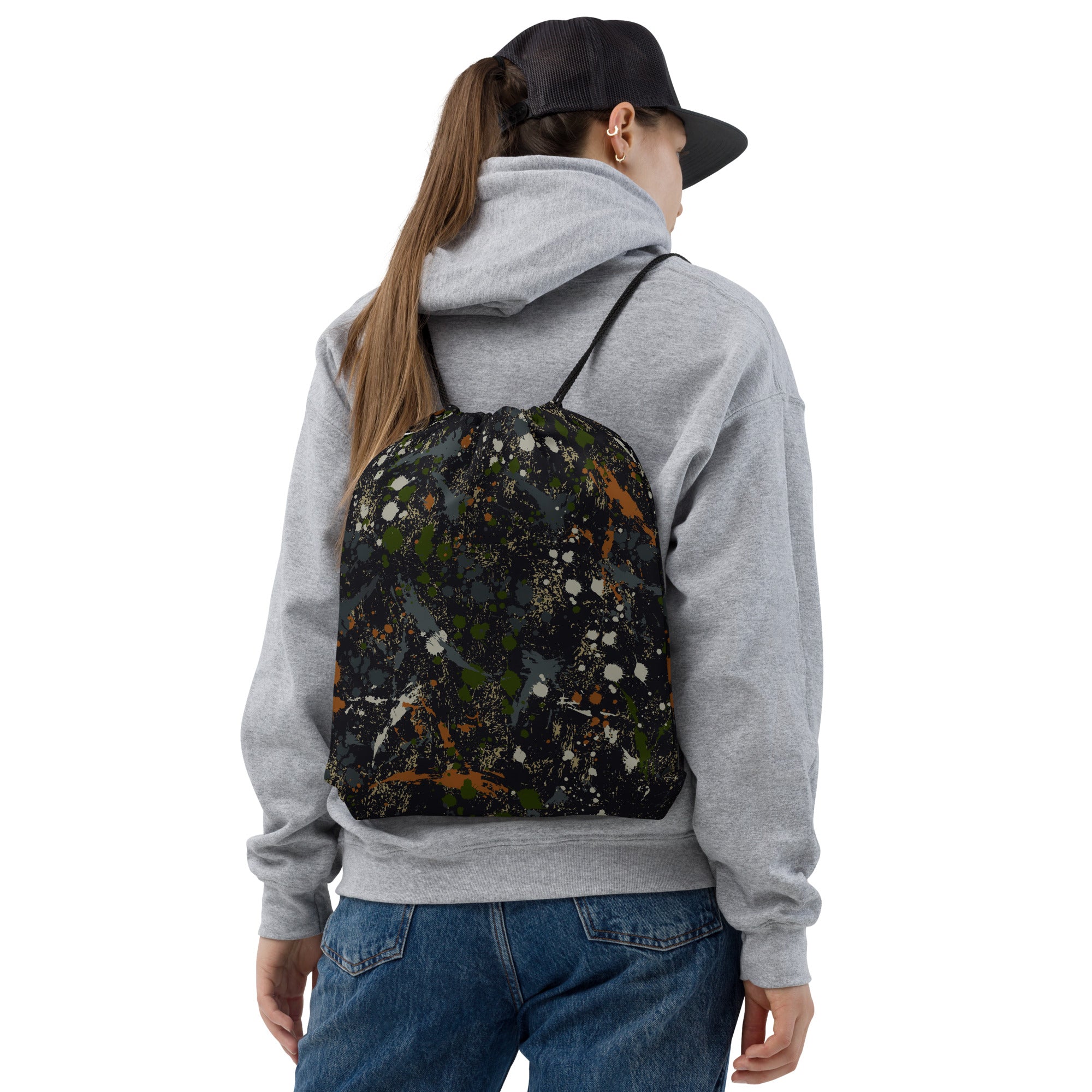 Drawstring Bag | Painted Camo