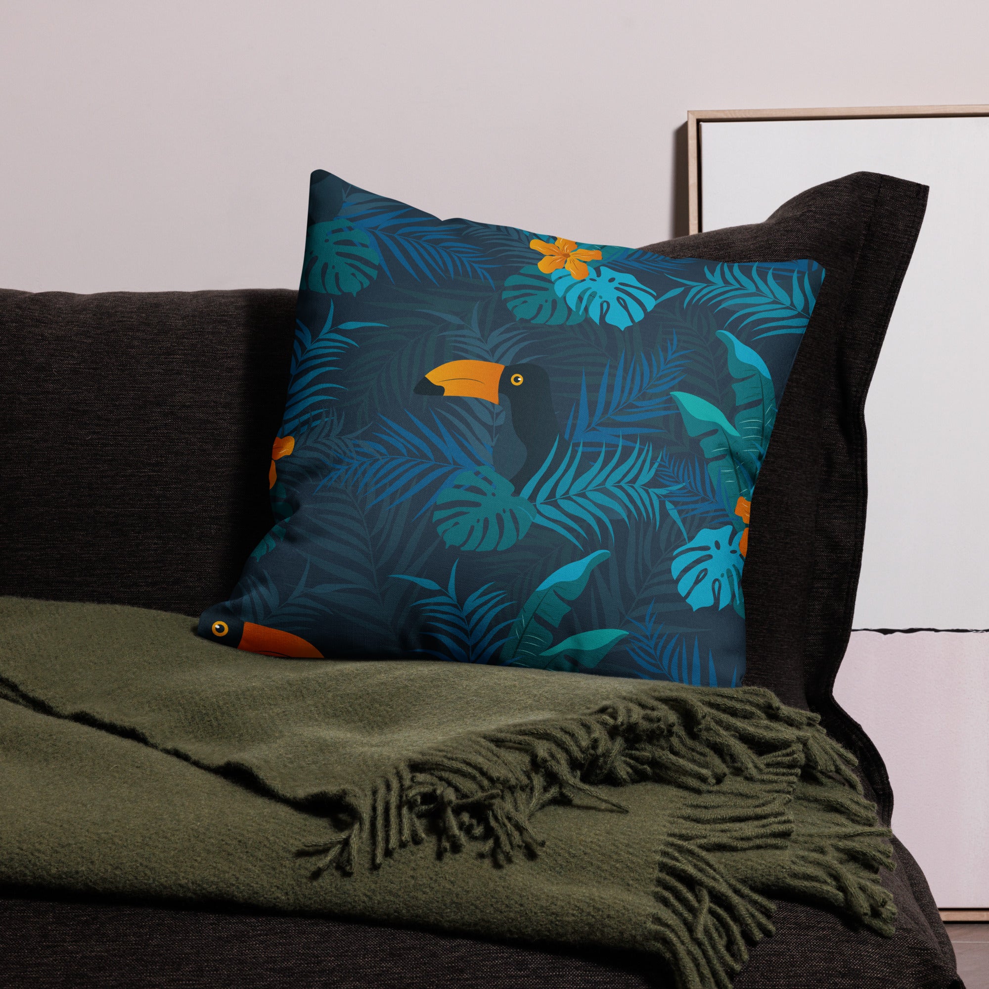 Premium Pillow | Tropical Pattern 4