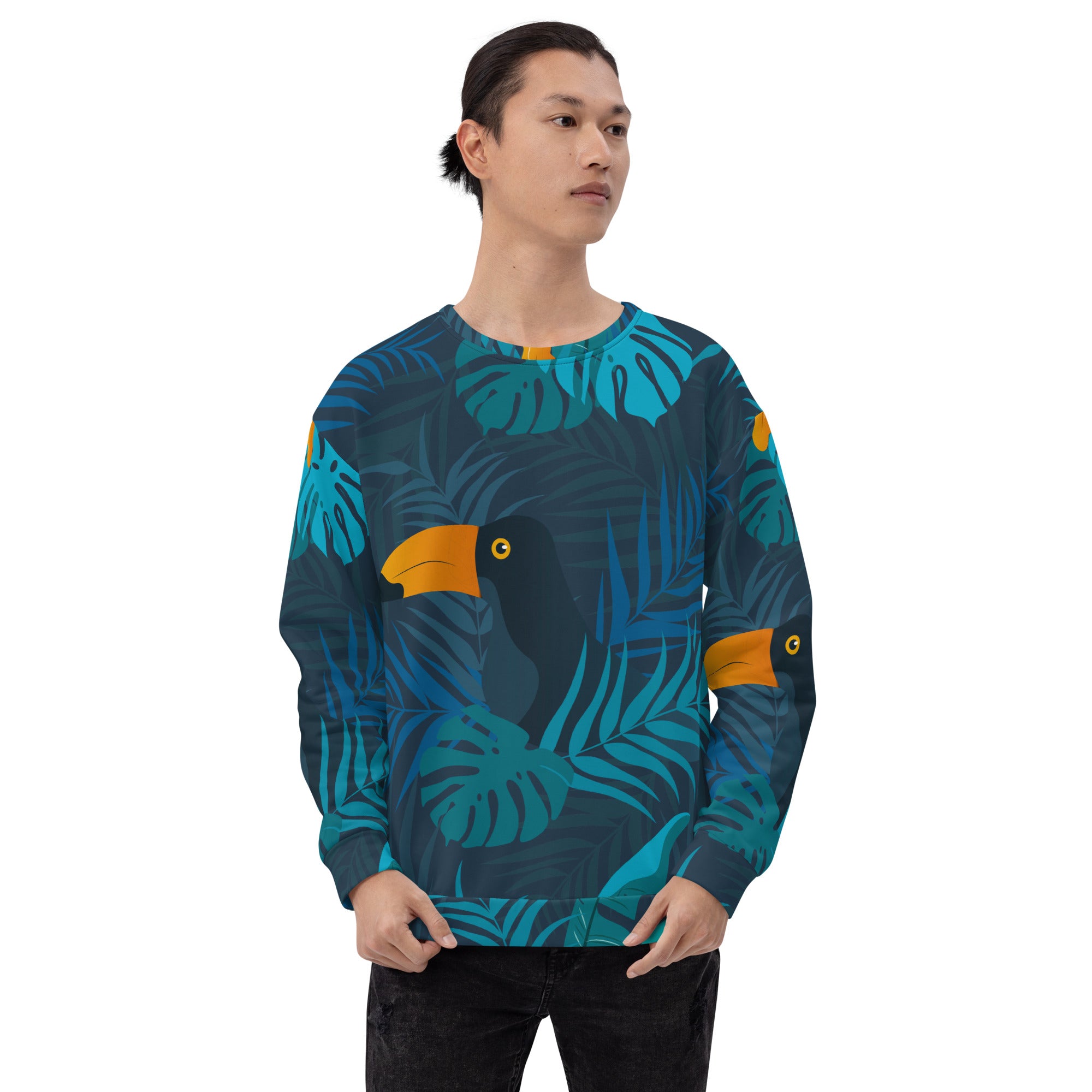 Unisex Sweatshirt | Tropical Pattern 4