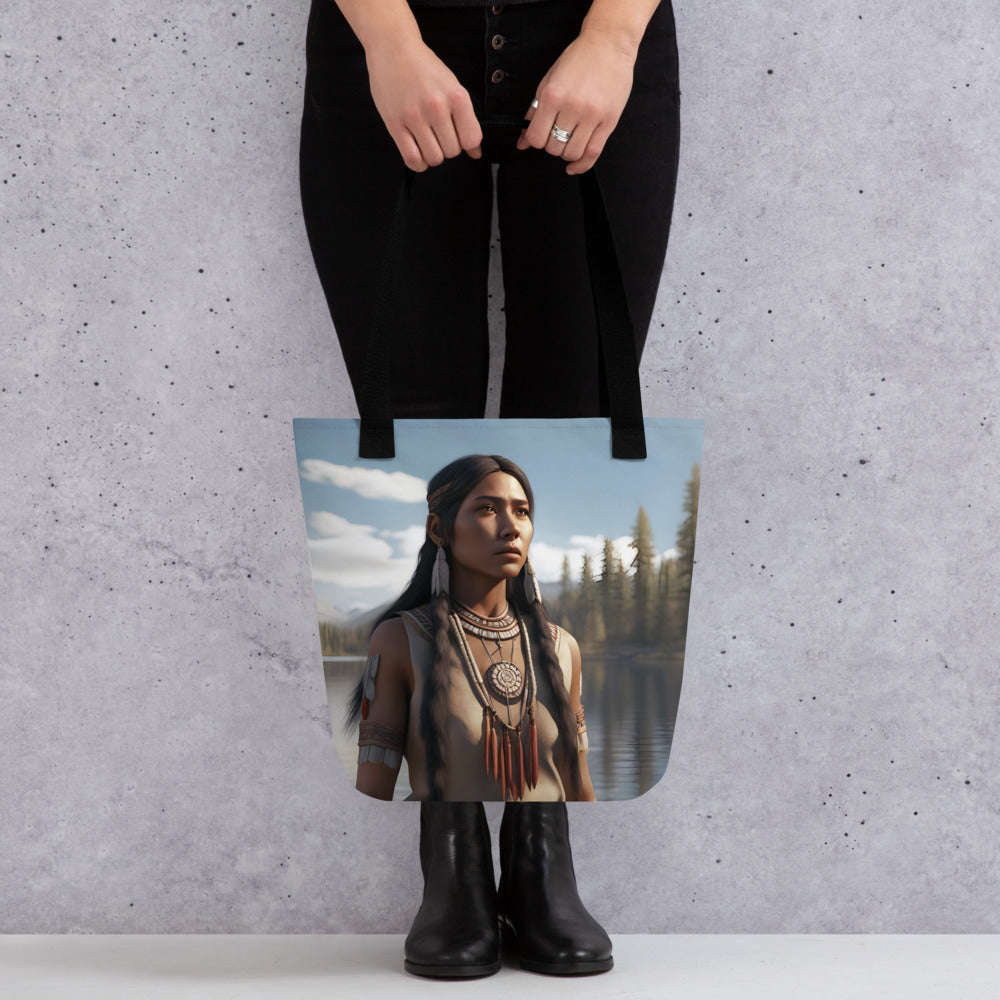 Tote Bag | Native American Girl 2