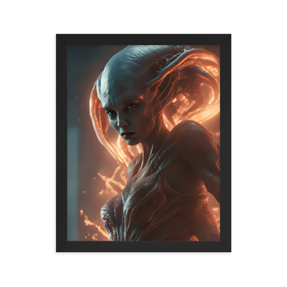 Framed Poster | Alien Girl