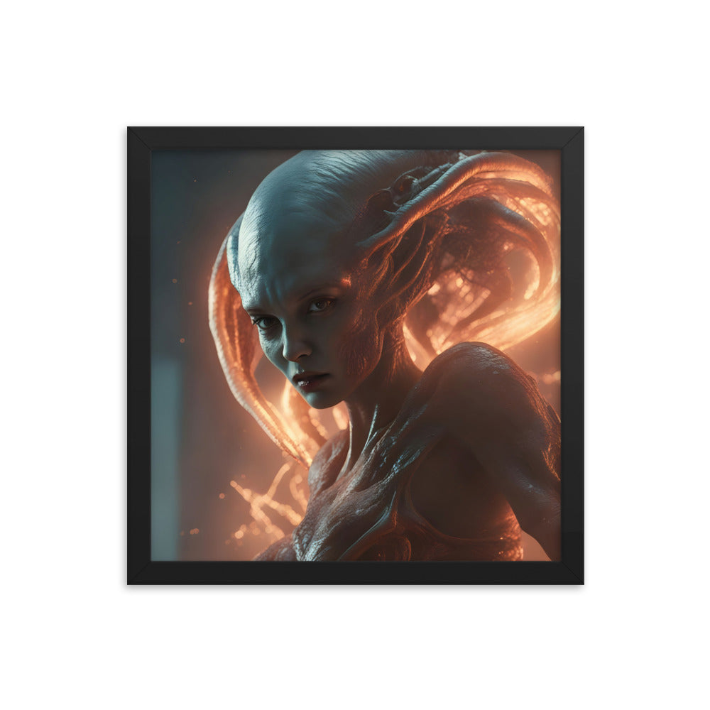 Framed Poster | Alien Girl