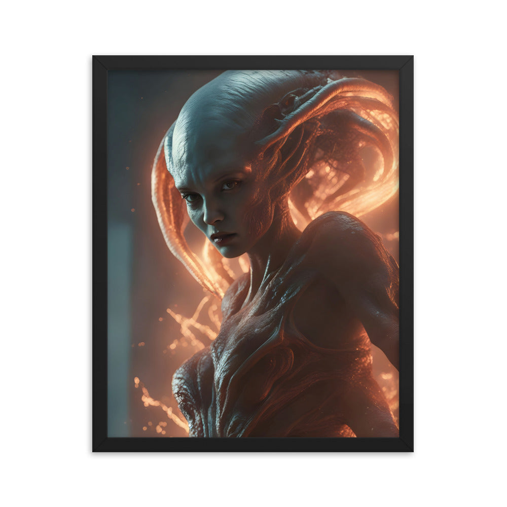 Framed Poster | Alien Girl