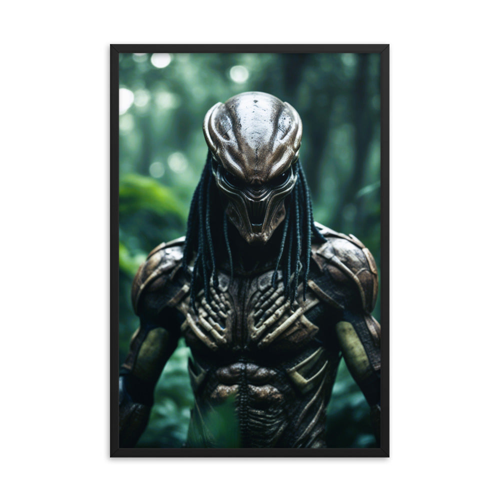 Framed Poster | Alien in Jungle