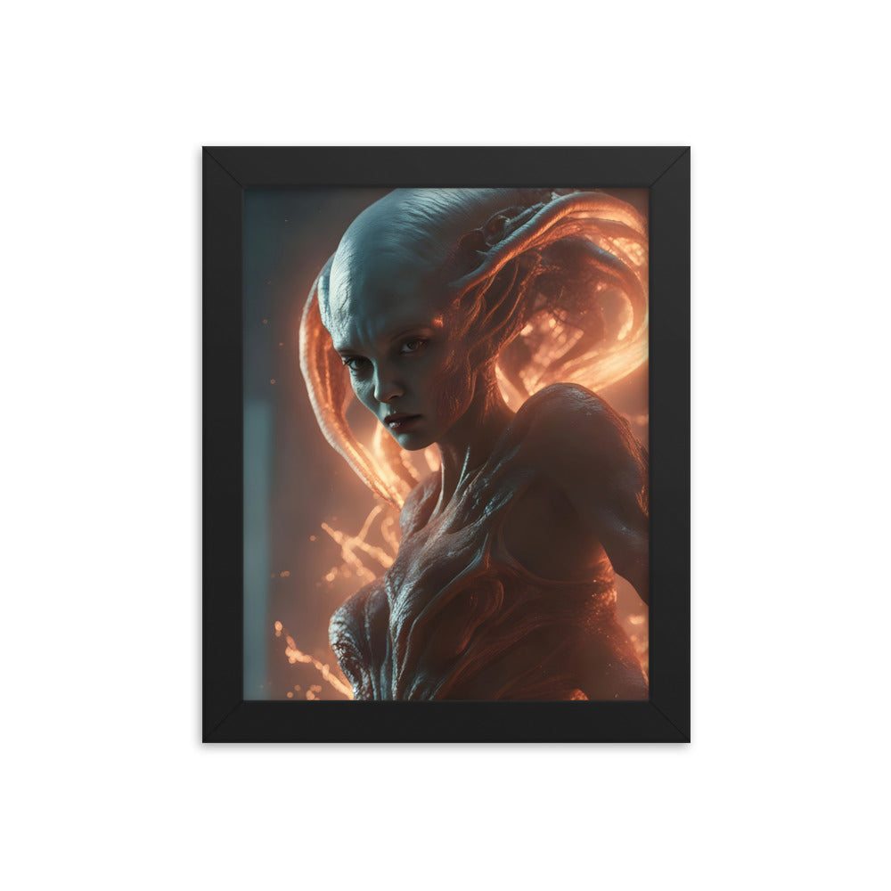 Framed Poster | Alien Girl