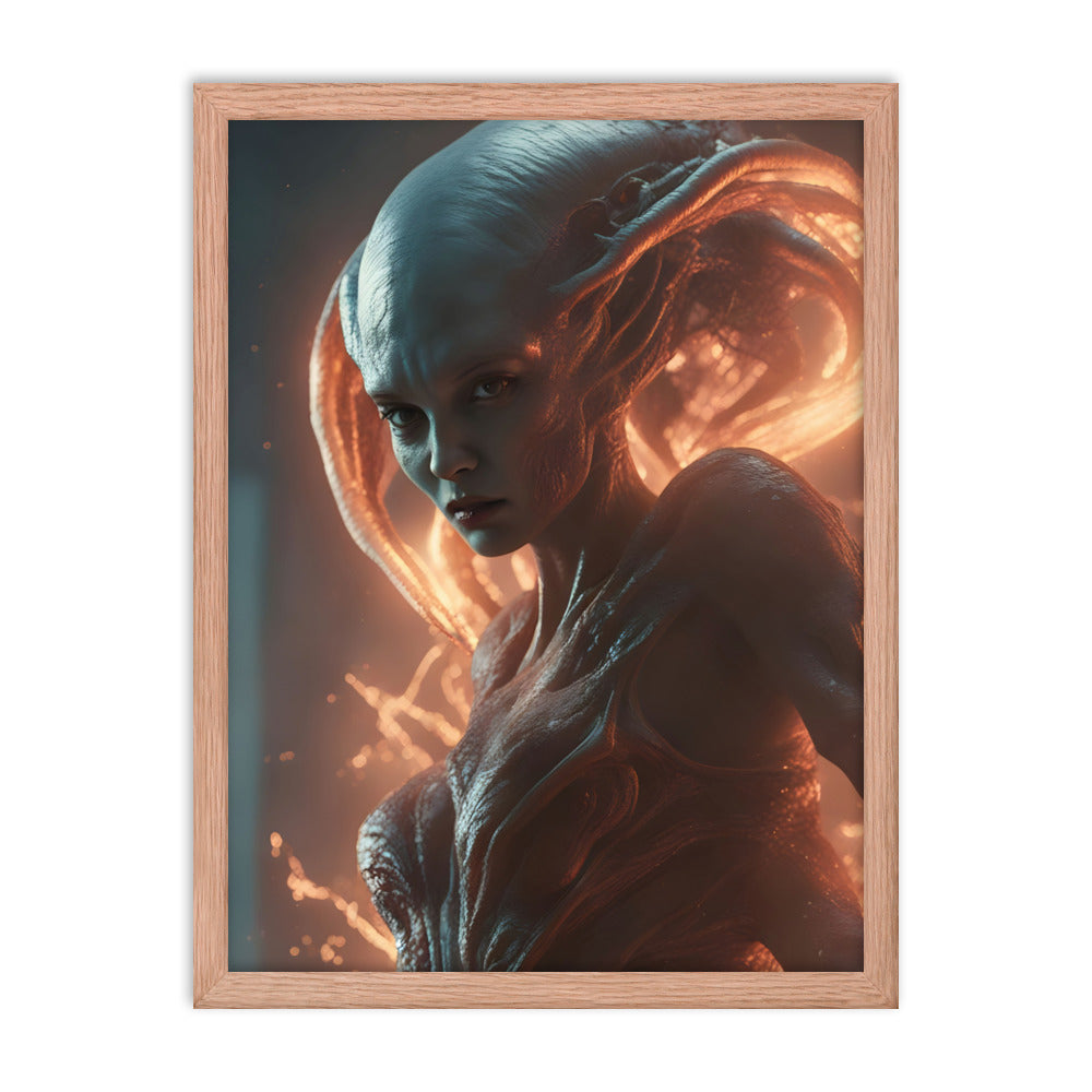 Framed Poster | Alien Girl