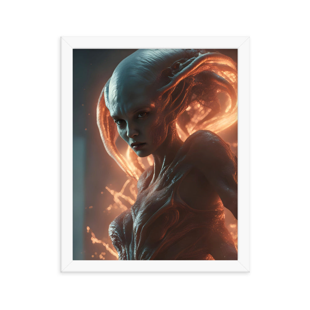 Framed Poster | Alien Girl