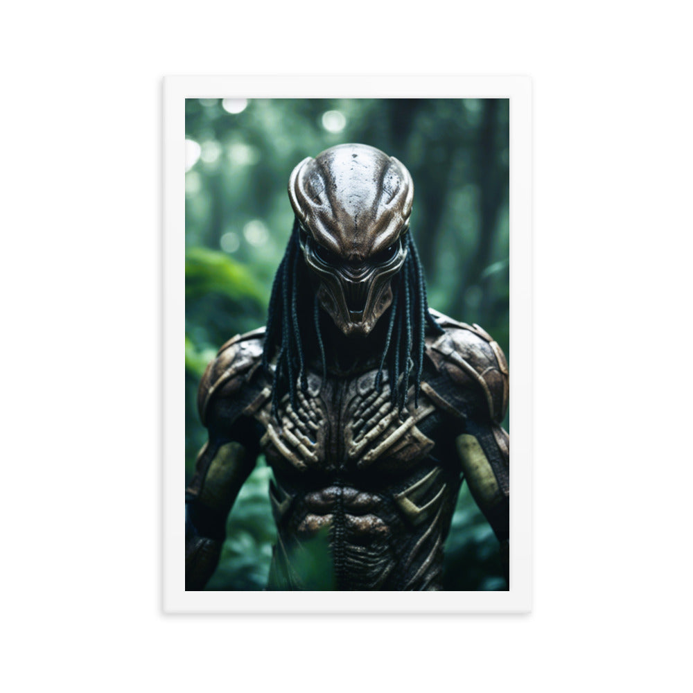 Framed Poster | Alien in Jungle