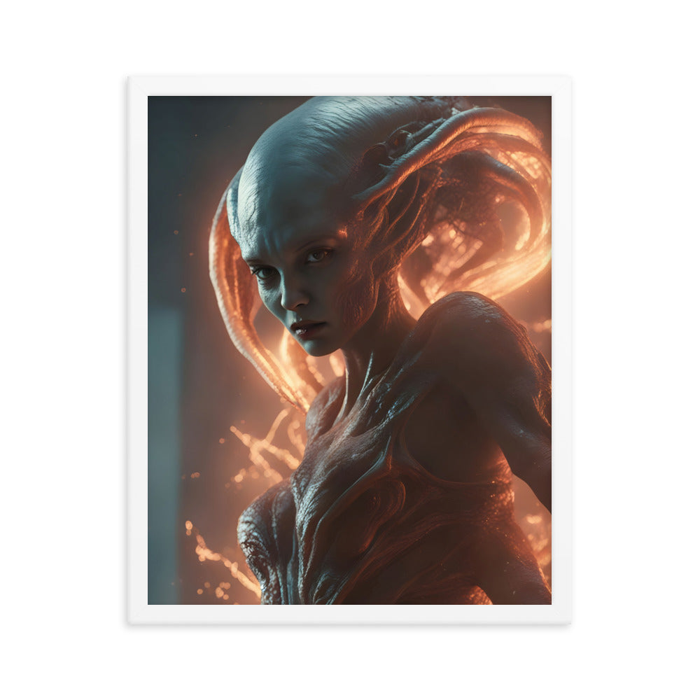 Framed Poster | Alien Girl