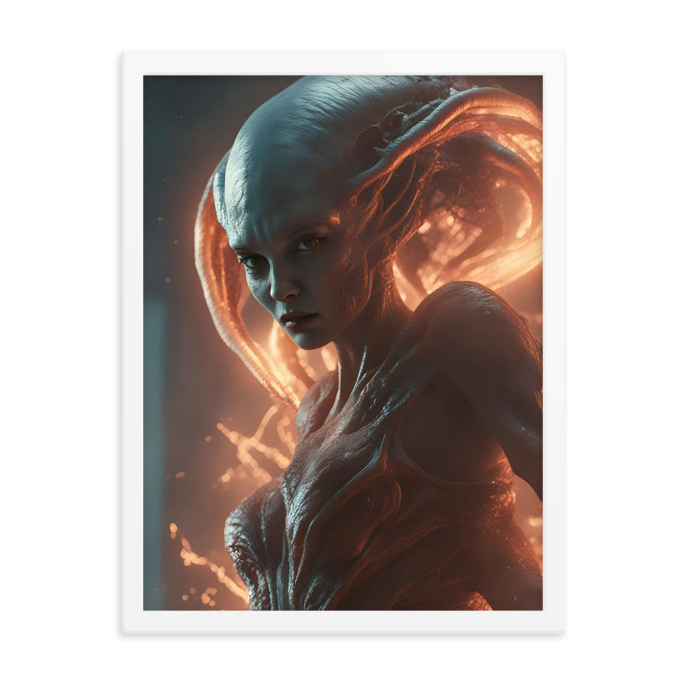 Framed Poster | Alien Girl