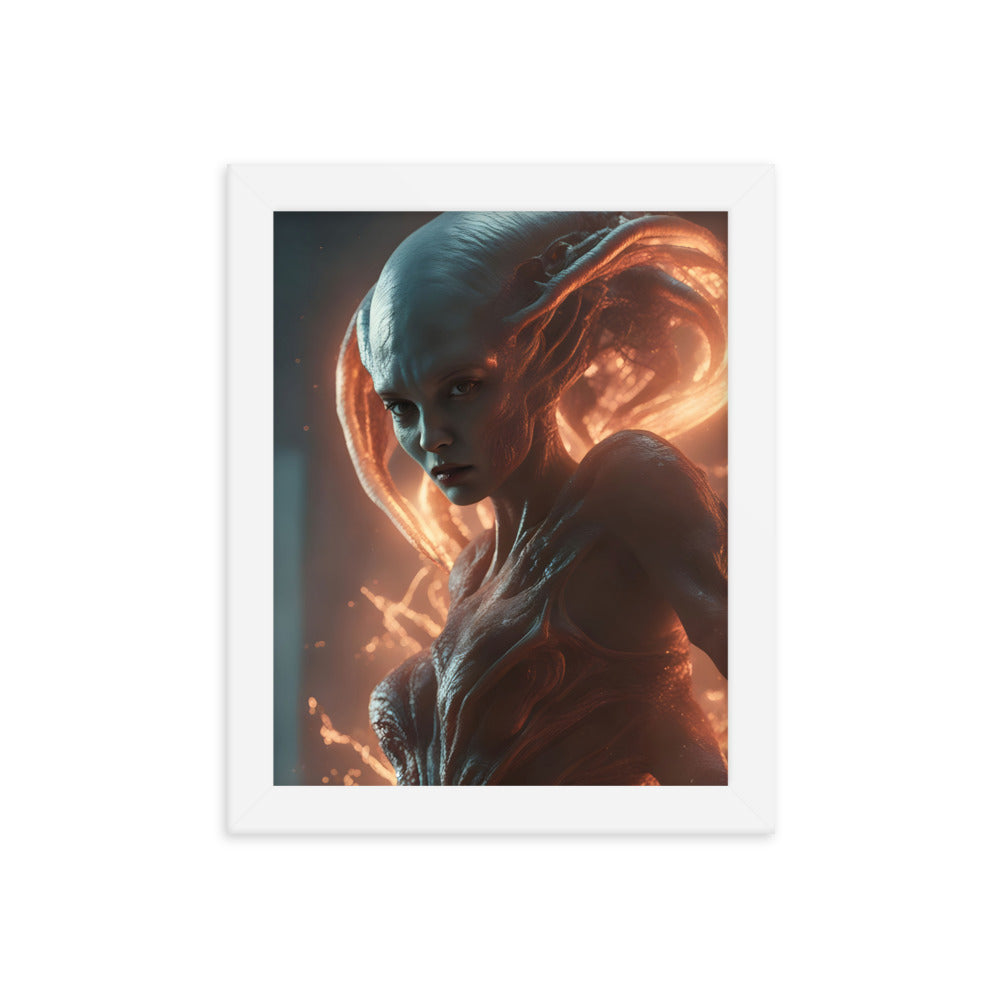 Framed Poster | Alien Girl