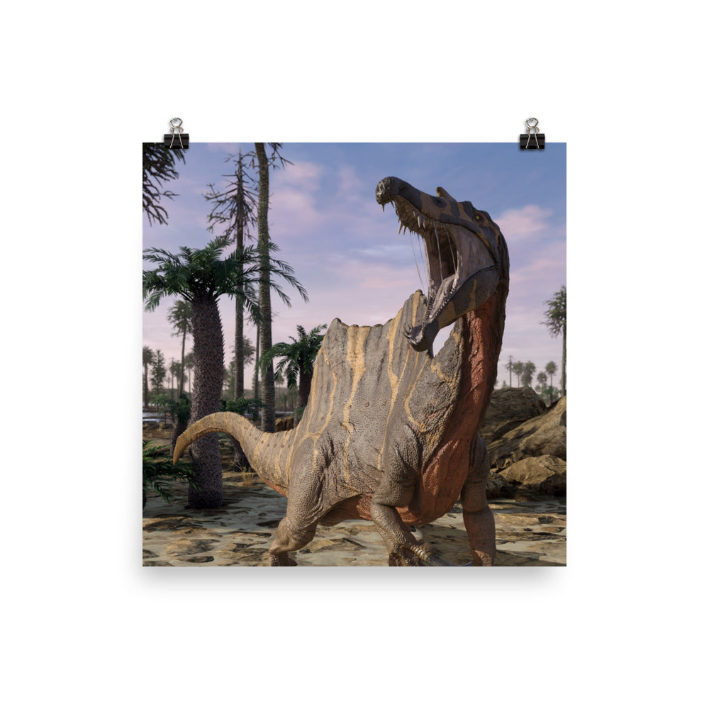 Poster | Red Spinosaurus