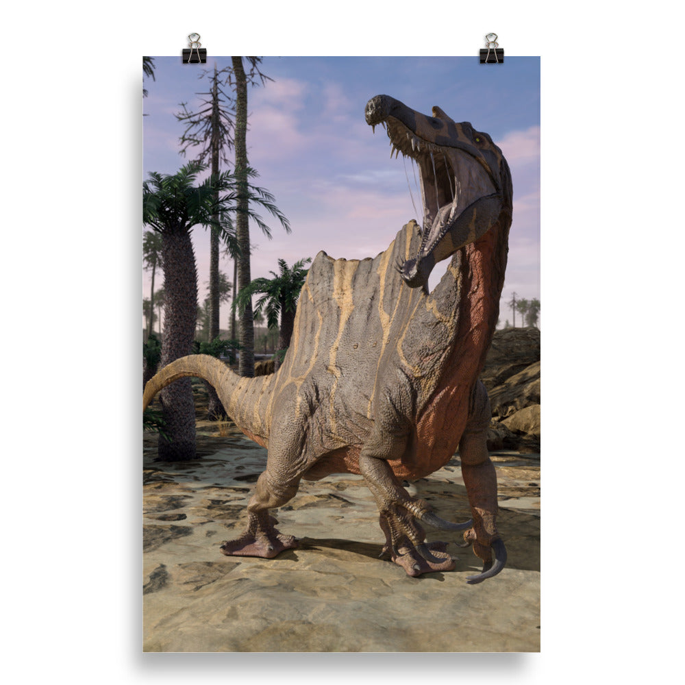 Poster | Red Spinosaurus