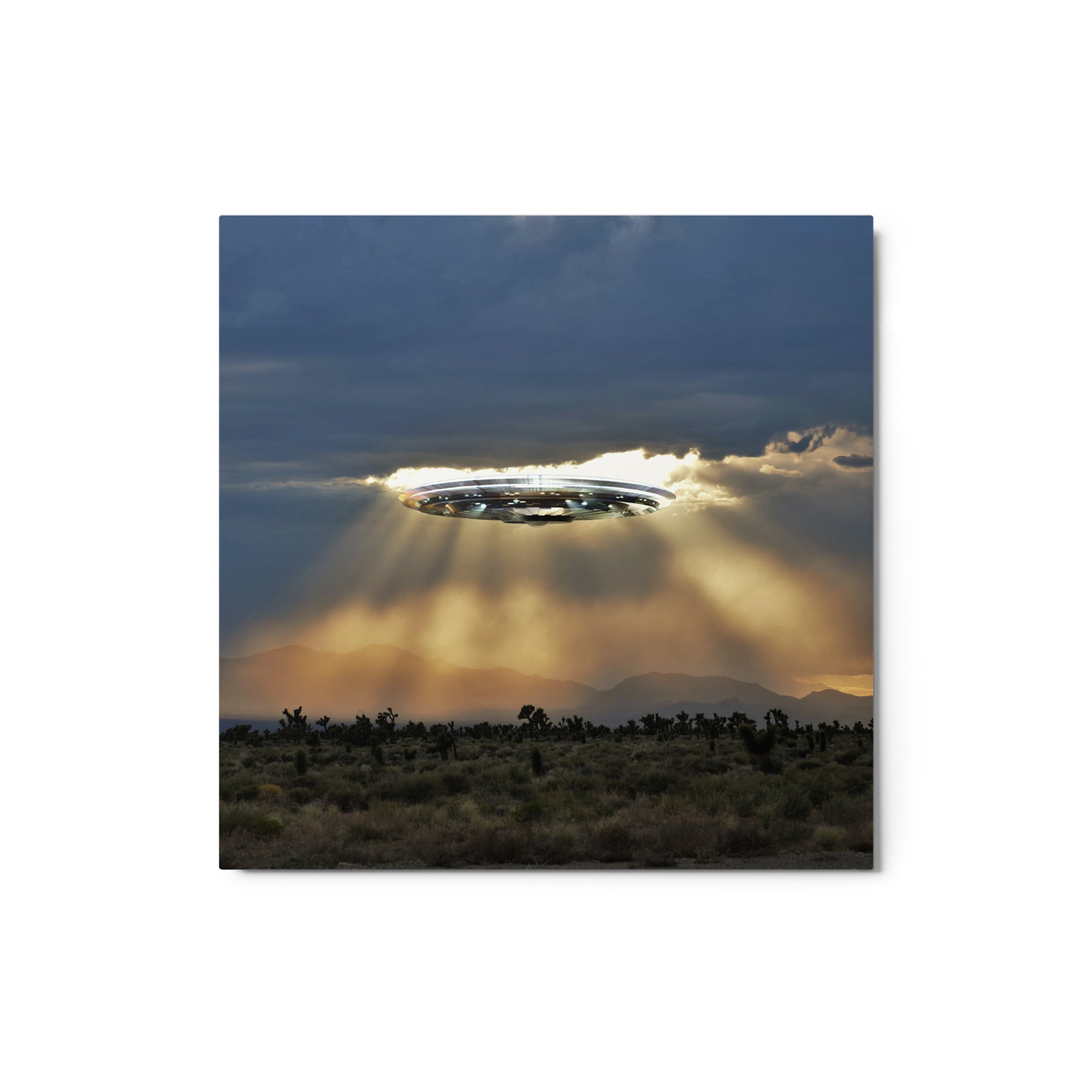 Metal Prints | AREA 51 UFO-03