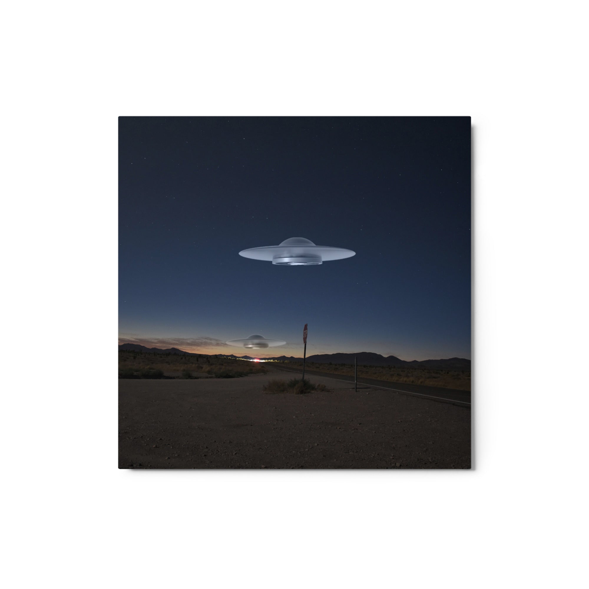 Metal Prints | AREA 51 UFO-12