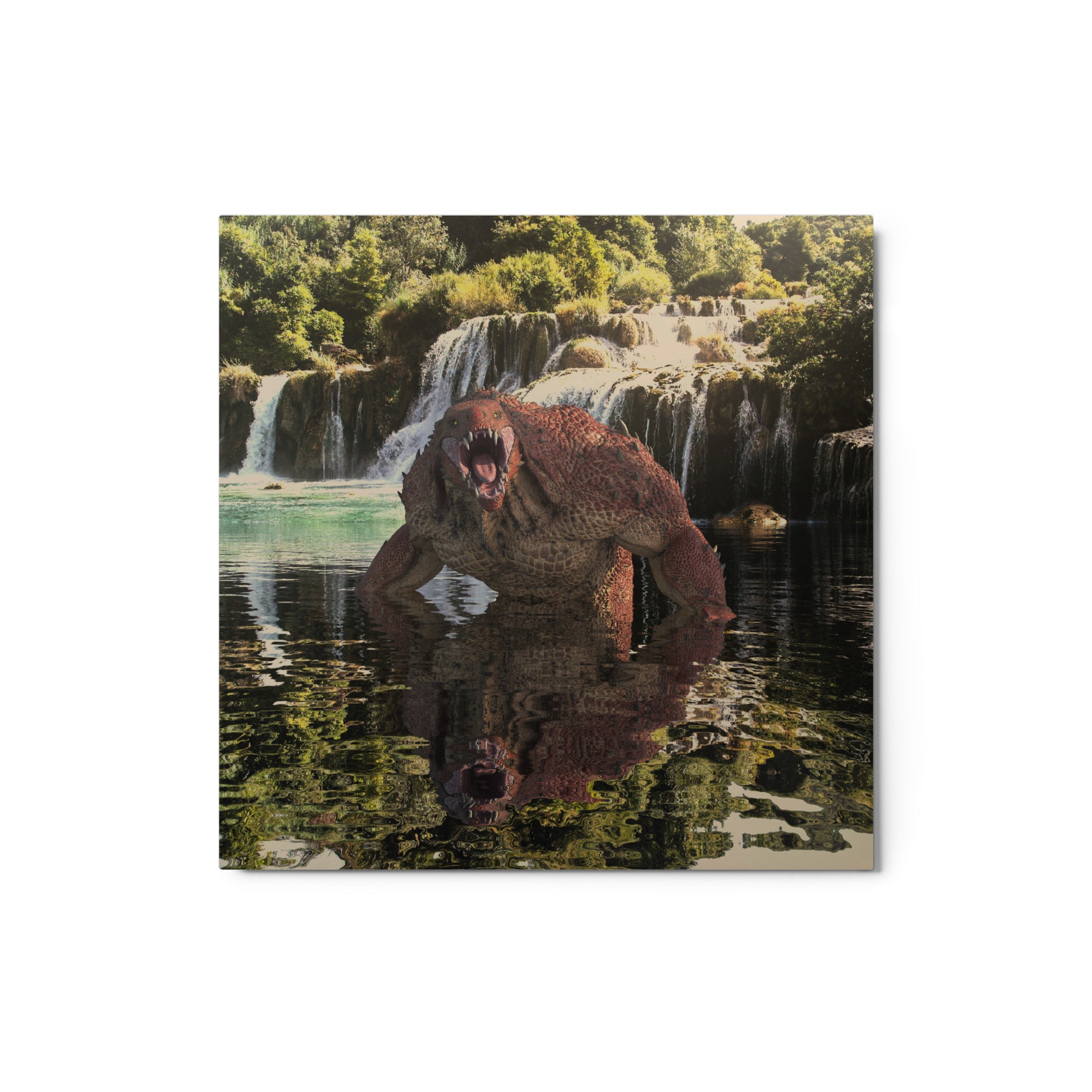 Metal Prints | Carno Reptilian in Lake