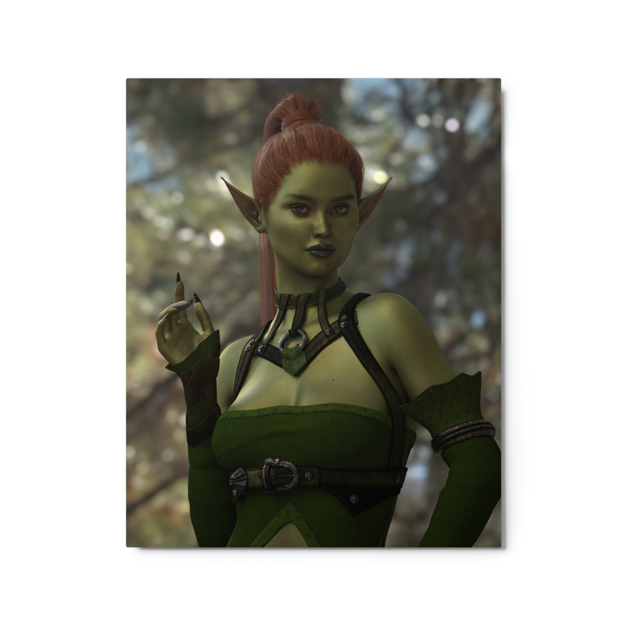 Metal Prints | Green Elf