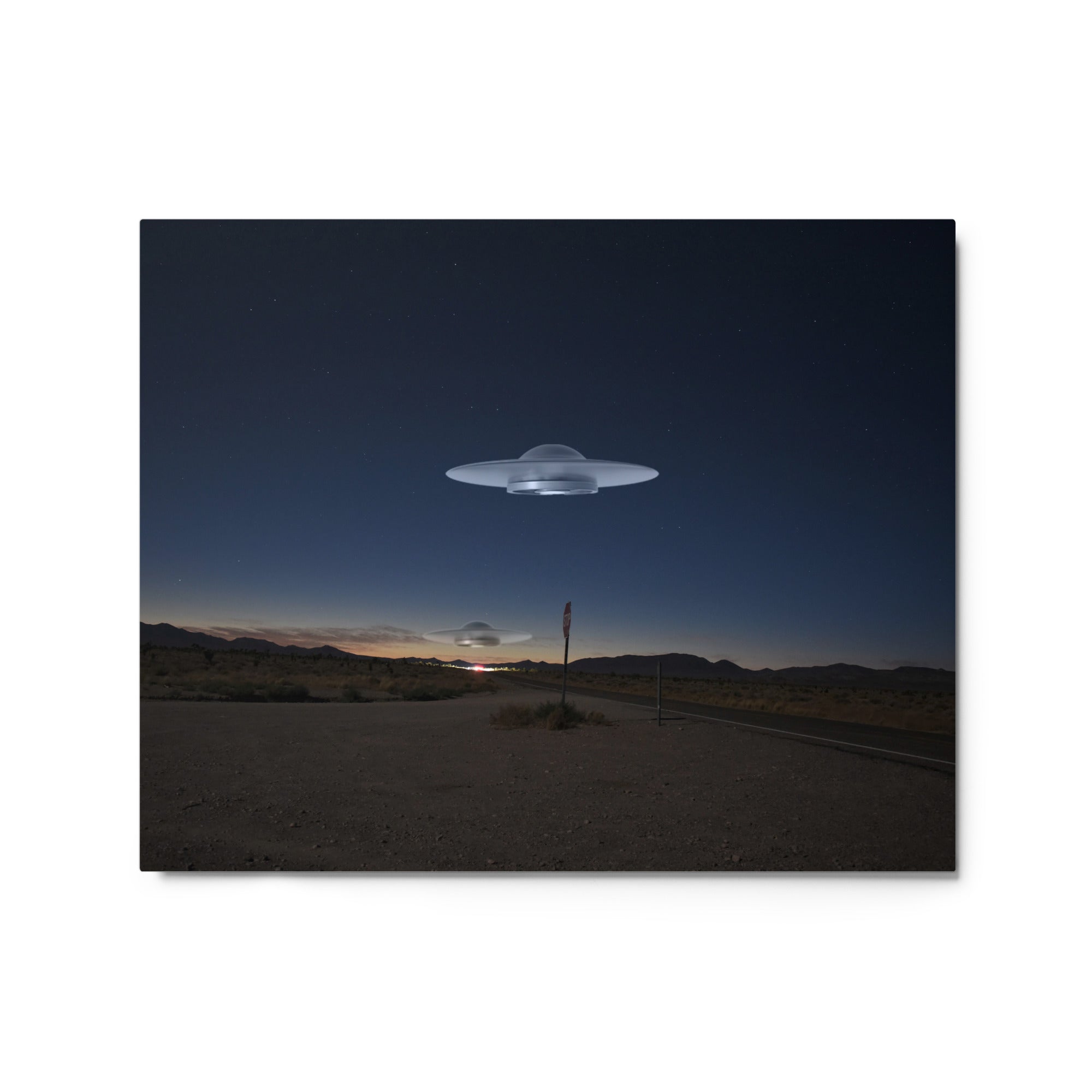 Metal Prints | AREA 51 UFO-12