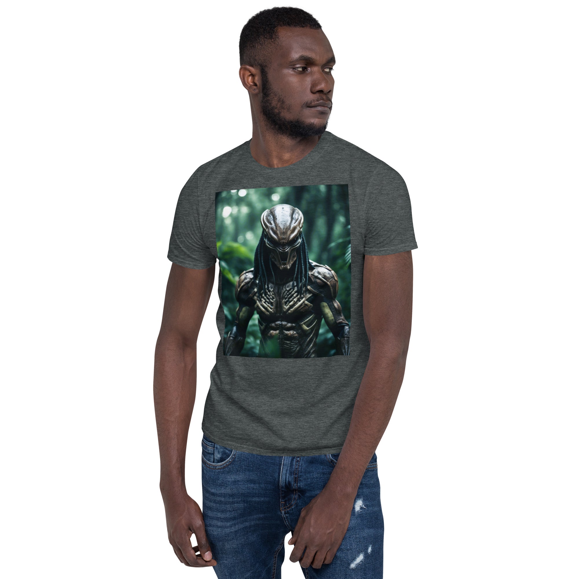 T-Shirt | Gildan 64000 | Alien in Jungle