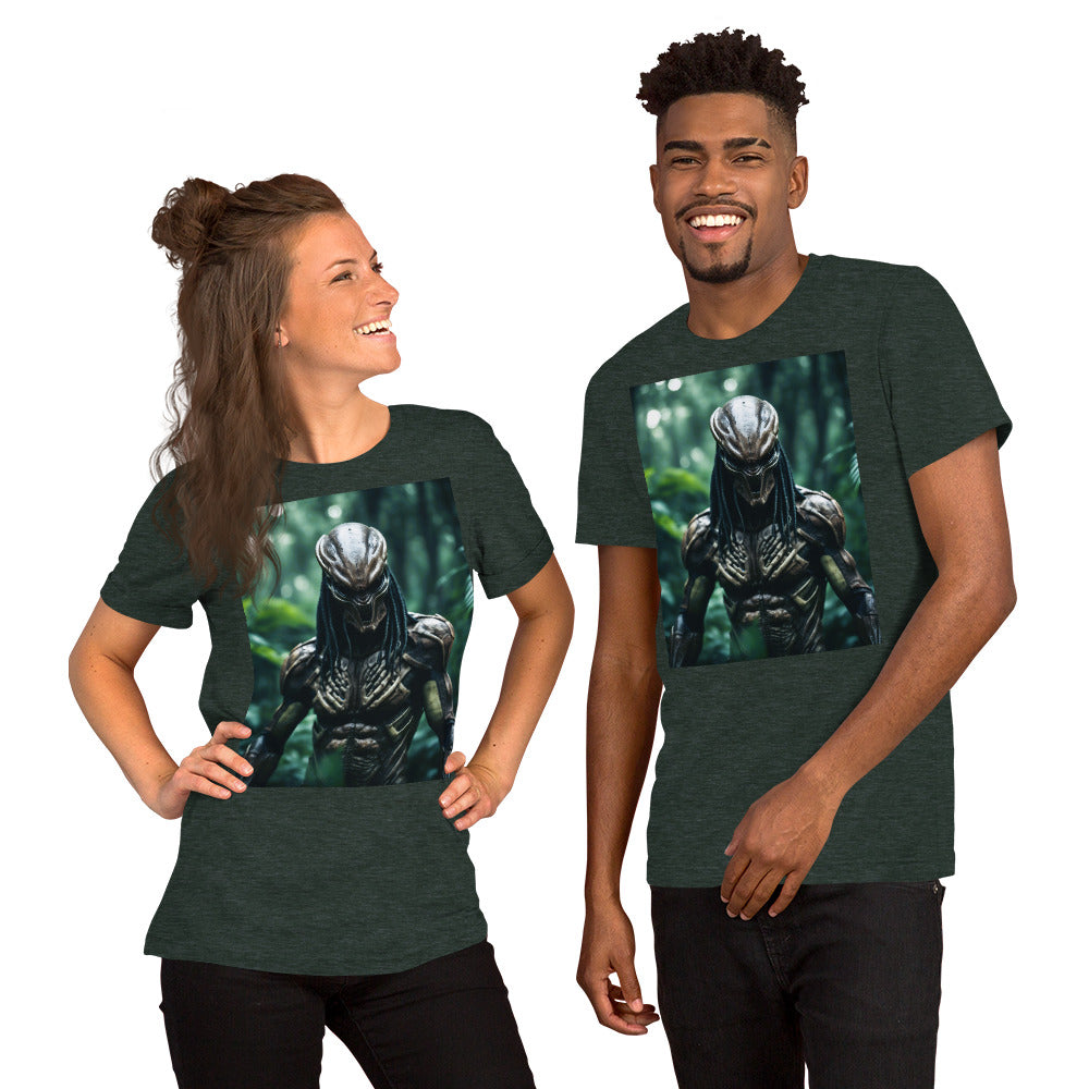 T-Shirt | Bella + Canvas 3001 | Alien in Jungle