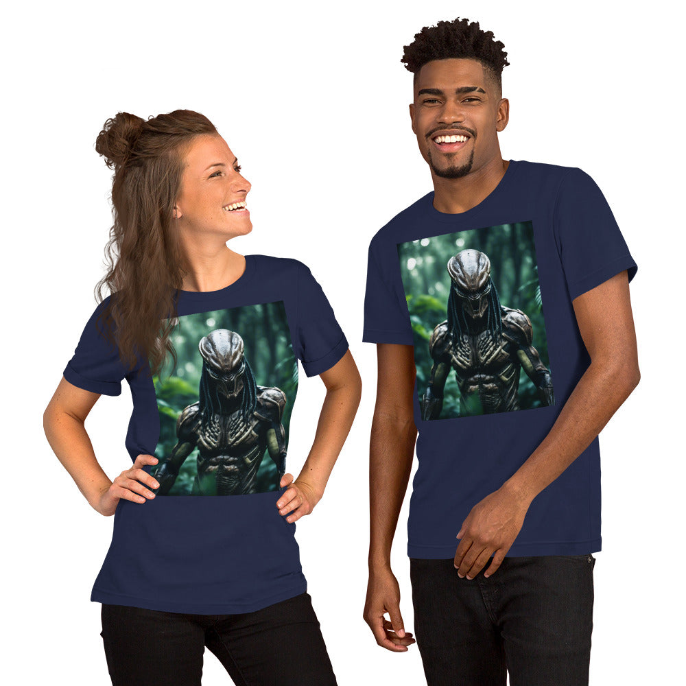 T-Shirt | Bella + Canvas 3001 | Alien in Jungle