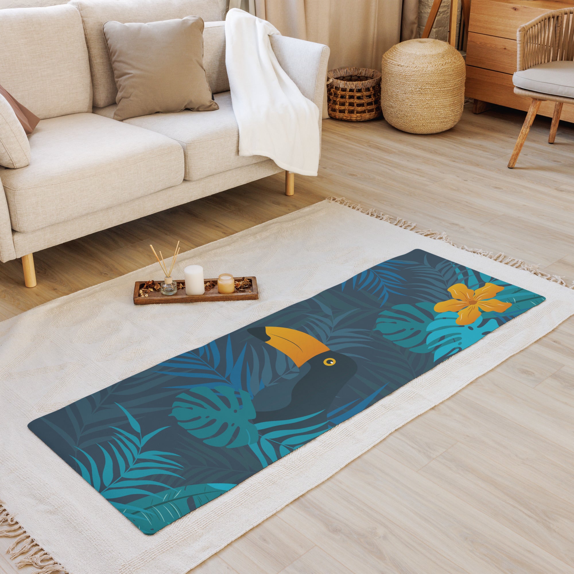 Yoga Mat | Tropical Pattern 4